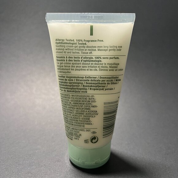 Clinique Naturally Gentle Eye Makeup Remover Full Standard Size 2.5 fl oz 75 ml - Picture 2 of 2